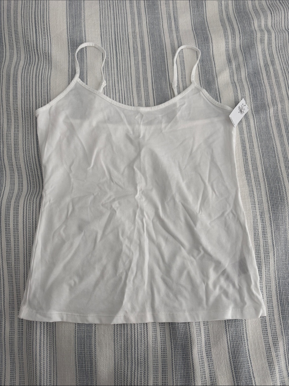 NWT Old Navy White Women's Camisole with Adjustable Straps